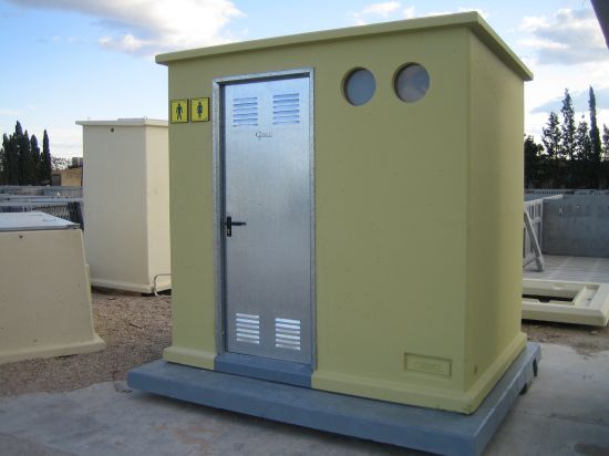 CASETA PREFABRICADA DE HORMIGON PARA WC 