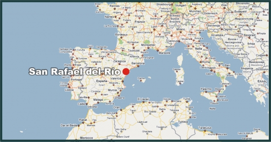 Mapa de Situacin de Gibel S.L. granjas prefabricadas para cerdos